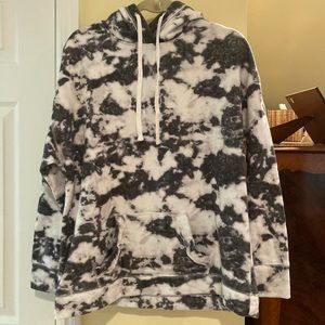 Hollister Hoodie sz M almost new/  camo white grey